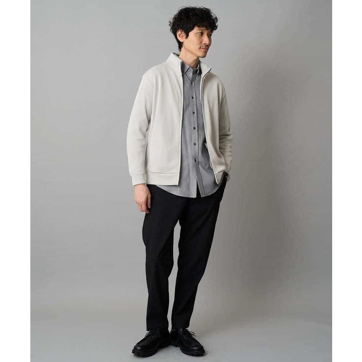 ヘリンボーンダブルフェイスシャツ | a.v.v【MEN】 | 詳細画像13 