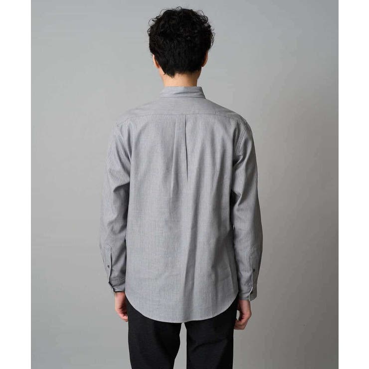 ヘリンボーンダブルフェイスシャツ | a.v.v【MEN】 | 詳細画像23 