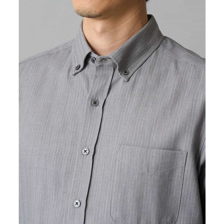 ヘリンボーンダブルフェイスシャツ | a.v.v【MEN】 | 詳細画像24 