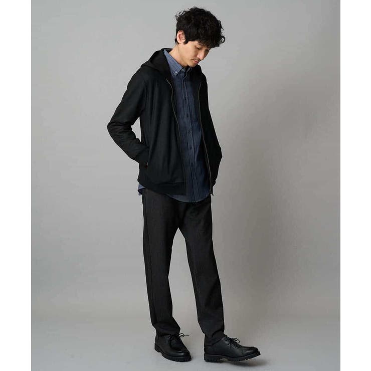 ヘリンボーンダブルフェイスシャツ | a.v.v【MEN】 | 詳細画像7 