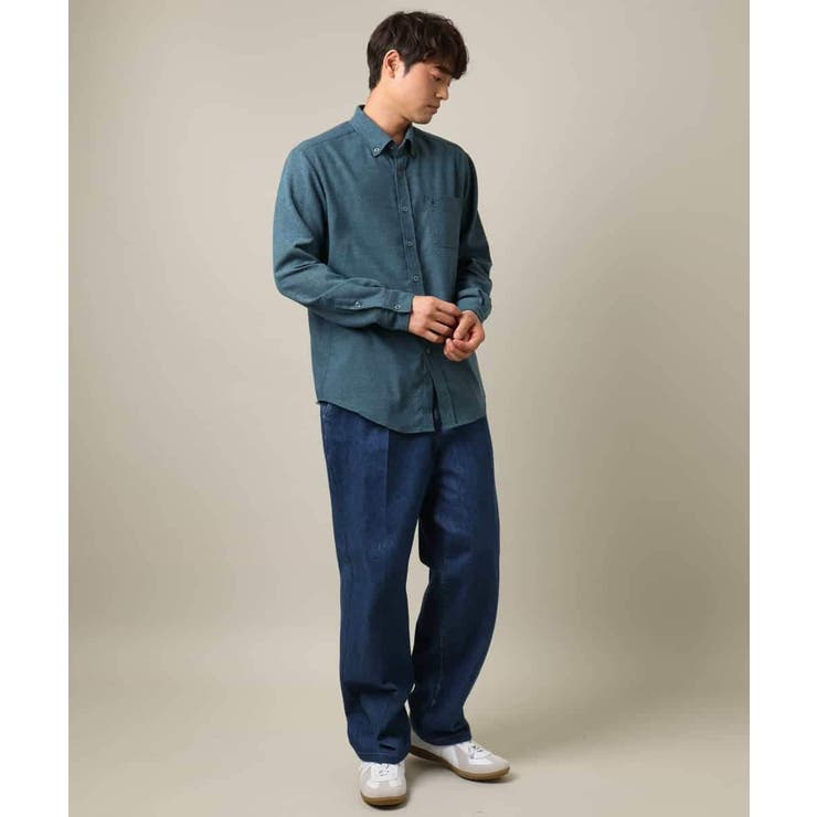 【人気No1シャツ】エッフェル塔刺繍 起毛ストレッチシャツ | a.v.v【MEN】 | 詳細画像18 
