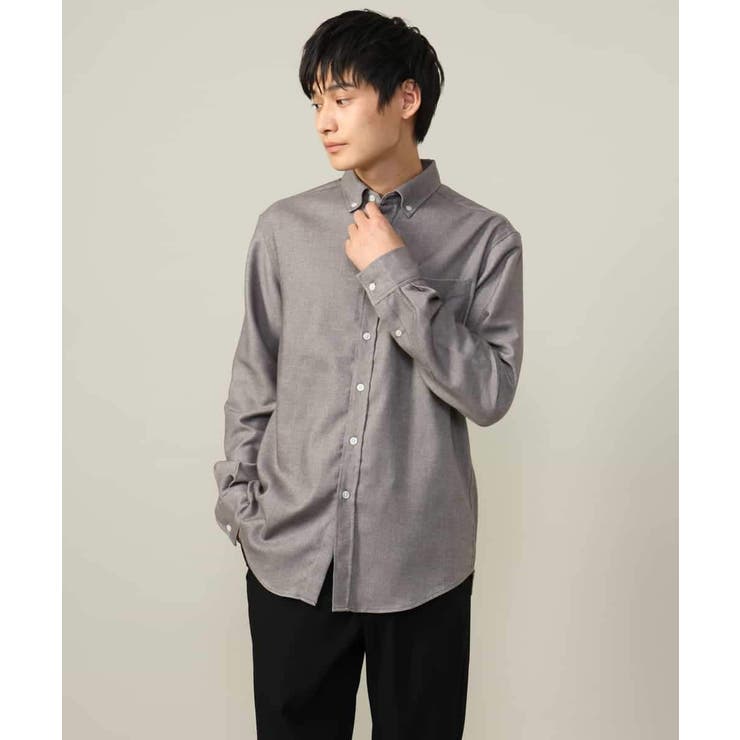 【人気No1シャツ】エッフェル塔刺繍 起毛ストレッチシャツ | a.v.v【MEN】 | 詳細画像51 