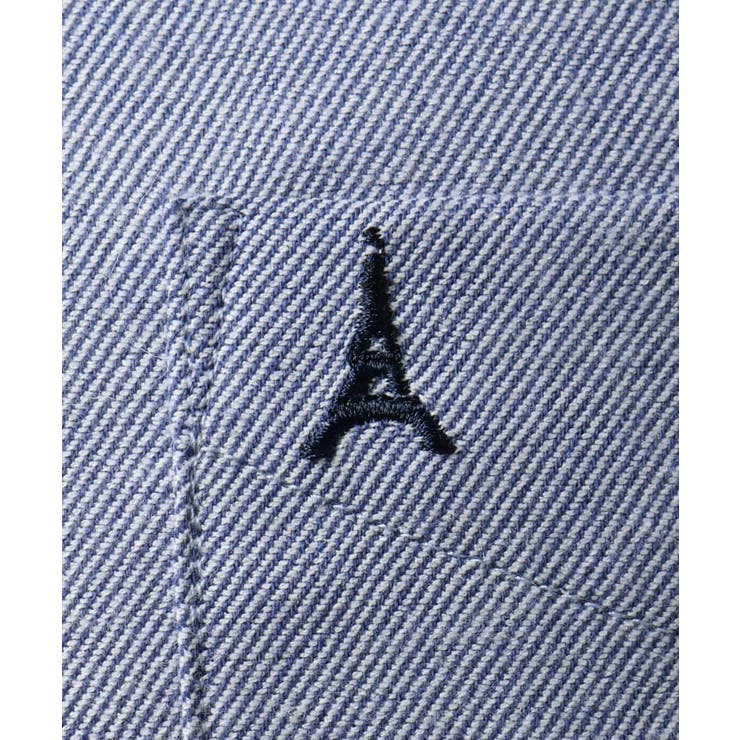 【人気No1シャツ】エッフェル塔刺繍 起毛ストレッチシャツ | a.v.v【MEN】 | 詳細画像64 