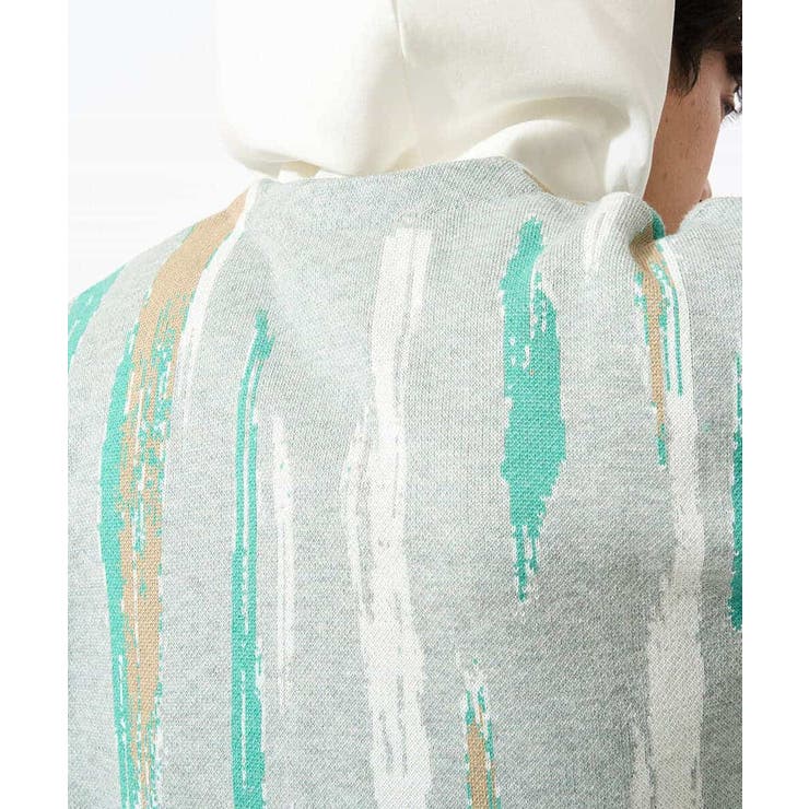 【ユニセックス】柄ジャカードワイドカーディガン | a.v.v【MEN】 | 詳細画像10 