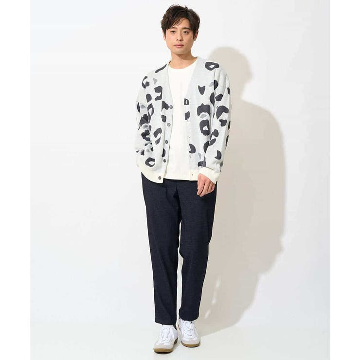 【ユニセックス】柄ジャカードワイドカーディガン | a.v.v【MEN】 | 詳細画像19 