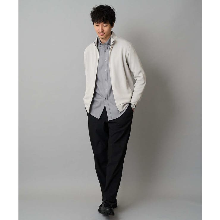 アゼダブルフェイススタンドカラーカーディガン | a.v.v【MEN】 | 詳細画像3