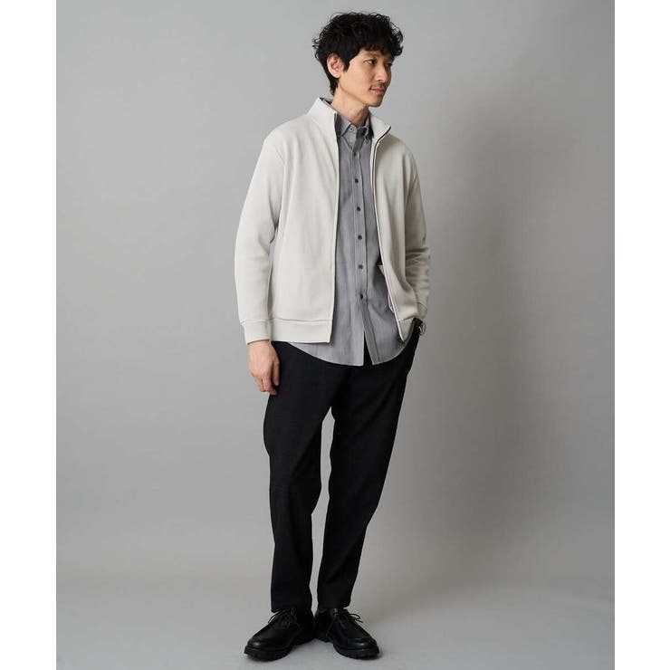 アゼダブルフェイススタンドカラーカーディガン | a.v.v【MEN】 | 詳細画像4