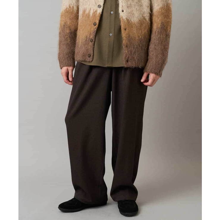 ボカシ柄起毛シャギーワイドカーディガン | a.v.v【MEN】 | 詳細画像12 