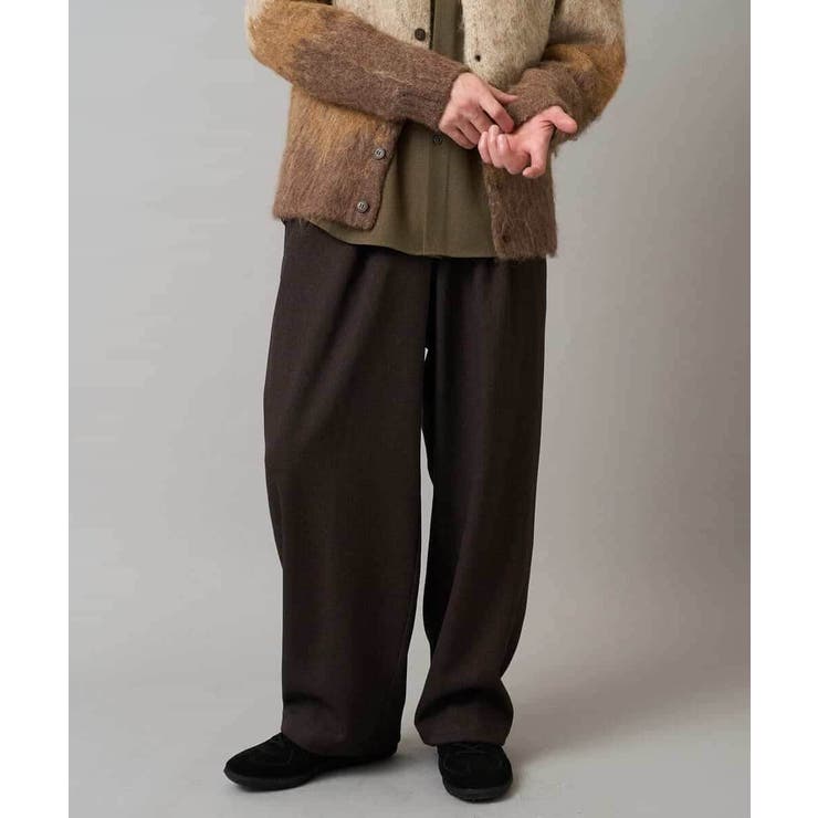 ボカシ柄起毛シャギーワイドカーディガン | a.v.v【MEN】 | 詳細画像13 