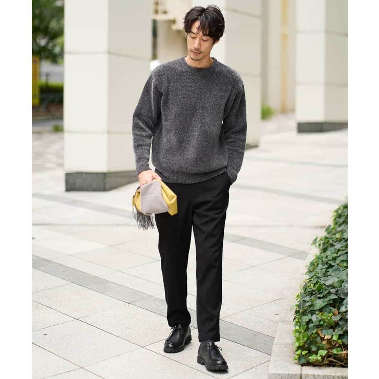 【手洗い】モールクルーネックニット | a.v.v【MEN】 | 詳細画像15 