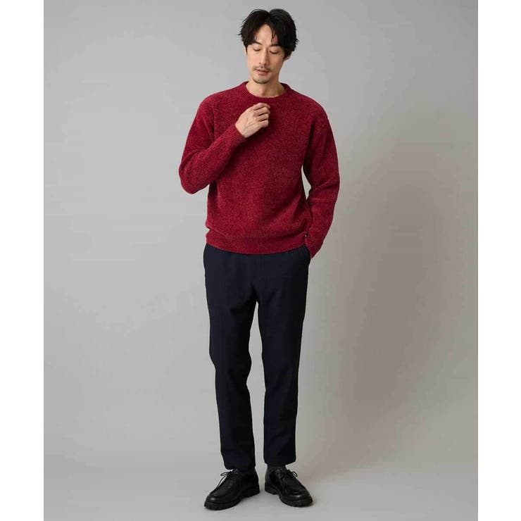 【手洗い】モールクルーネックニット | a.v.v【MEN】 | 詳細画像2 