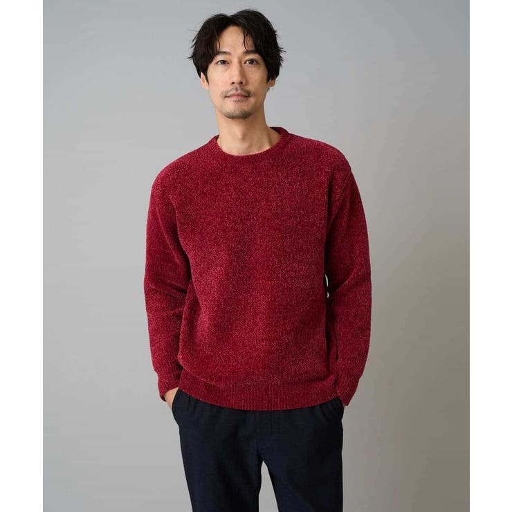 【手洗い】モールクルーネックニット | a.v.v【MEN】 | 詳細画像24 