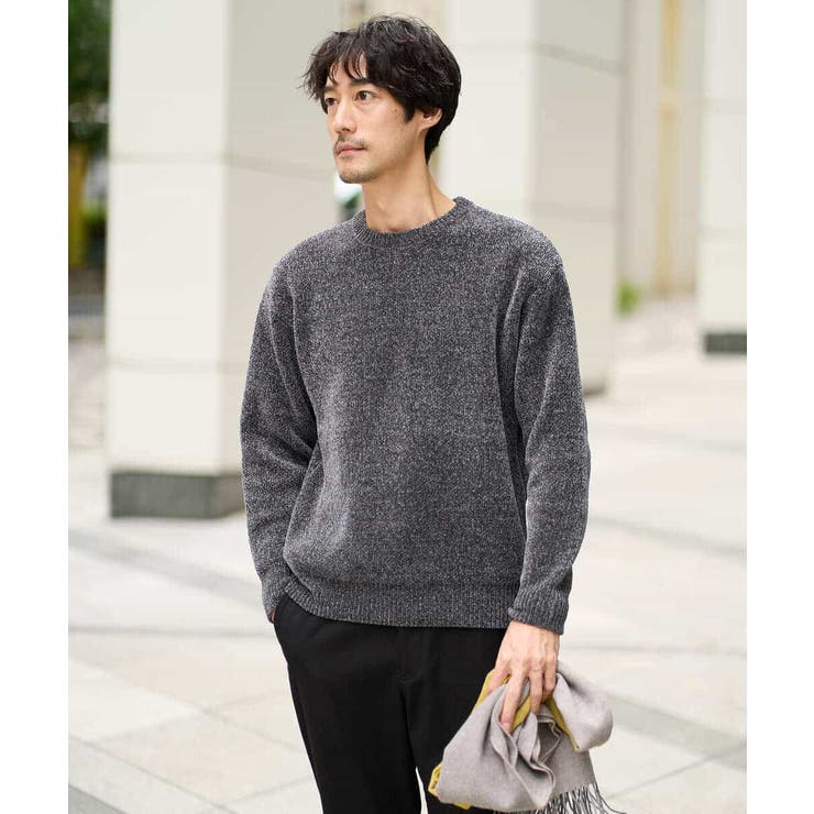 【手洗い】モールクルーネックニット | a.v.v【MEN】 | 詳細画像28 