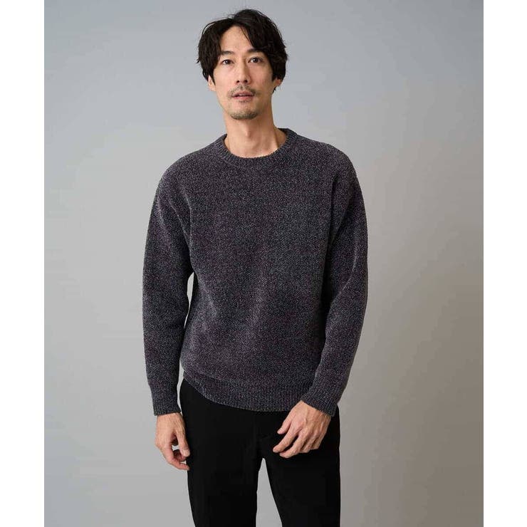 【手洗い】モールクルーネックニット | a.v.v【MEN】 | 詳細画像33 