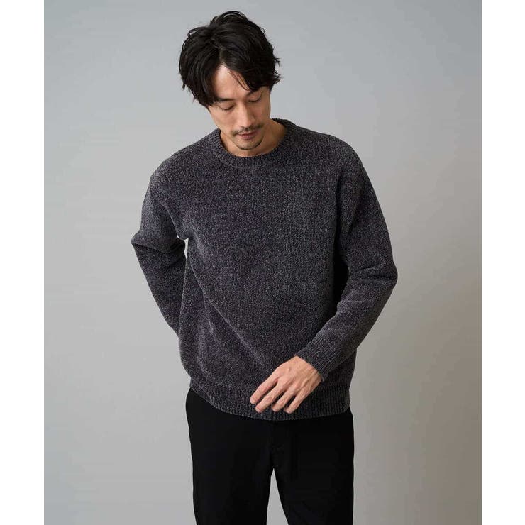 【手洗い】モールクルーネックニット | a.v.v【MEN】 | 詳細画像34 