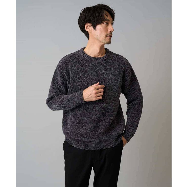 【手洗い】モールクルーネックニット | a.v.v【MEN】 | 詳細画像35 