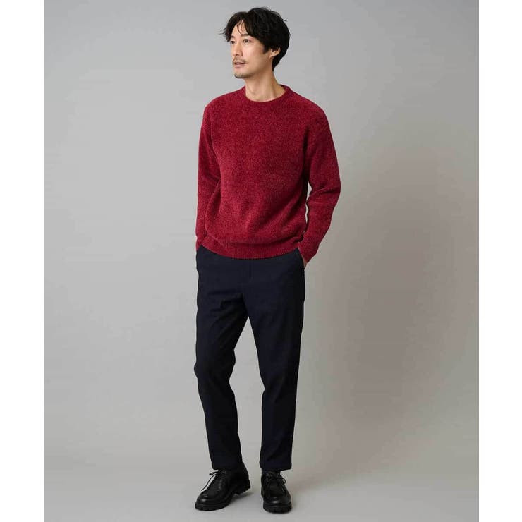 【手洗い】モールクルーネックニット | a.v.v【MEN】 | 詳細画像4 