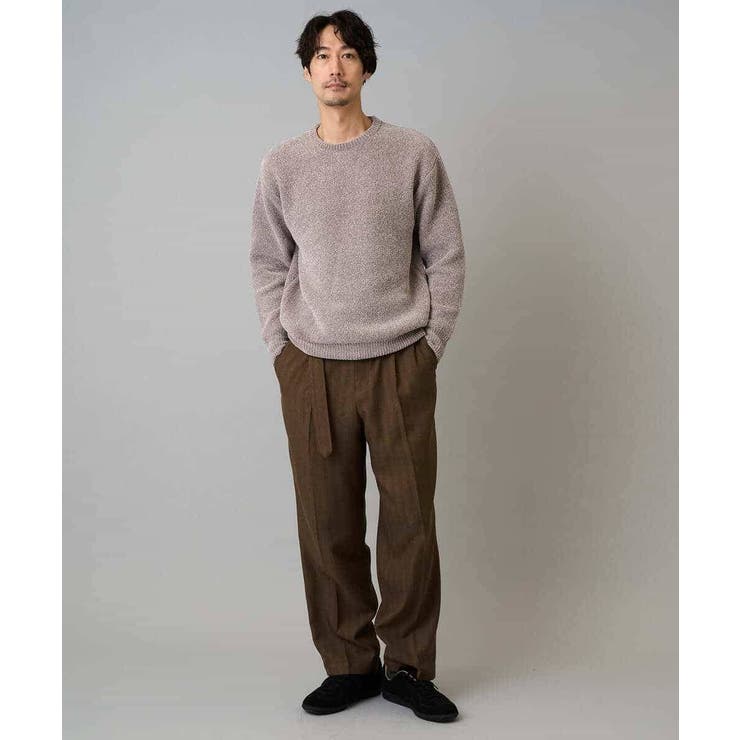 【手洗い】モールクルーネックニット | a.v.v【MEN】 | 詳細画像7 