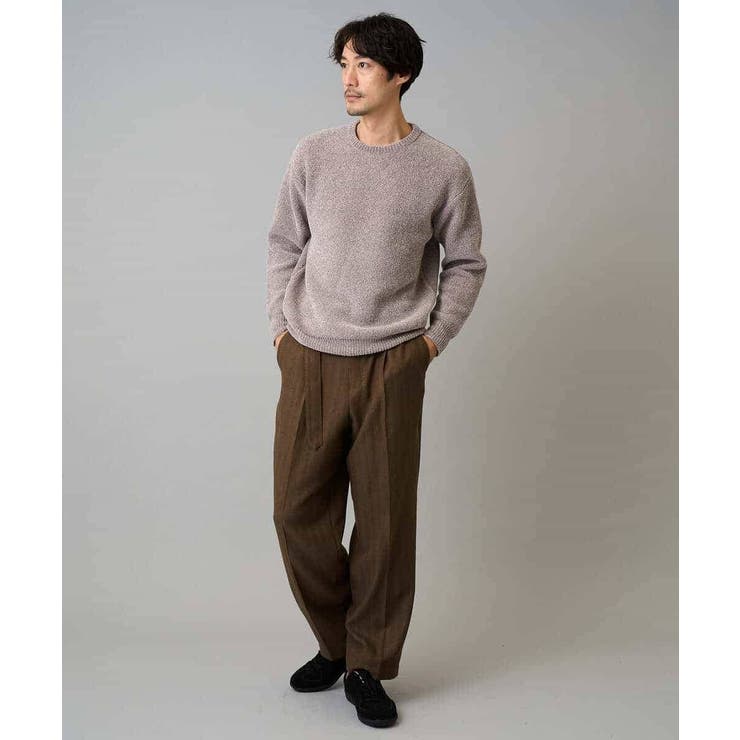 【手洗い】モールクルーネックニット | a.v.v【MEN】 | 詳細画像9 