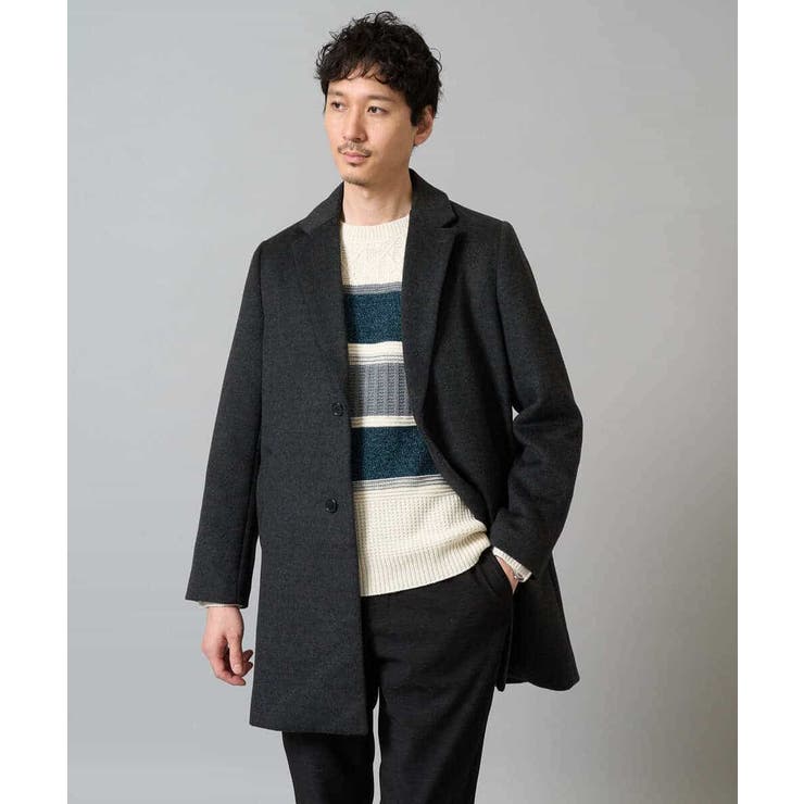 【洗濯機で洗える】モールボーダークルーネックニット | a.v.v【MEN】 | 詳細画像22