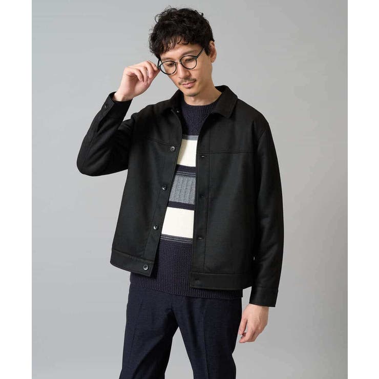 【洗濯機で洗える】モールボーダークルーネックニット | a.v.v【MEN】 | 詳細画像28