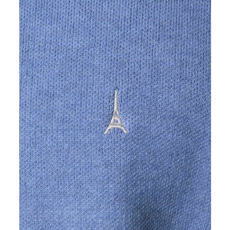 【洗濯機で洗える】ジャカードクルーネックニット | a.v.v【MEN】 | 詳細画像49 