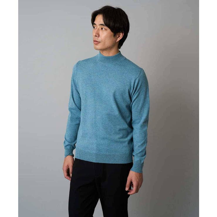 【洗える】14ゲージスマートモックネックニット〈ON/OFF SERIES〉 | a.v.v【MEN】 | 詳細画像10 