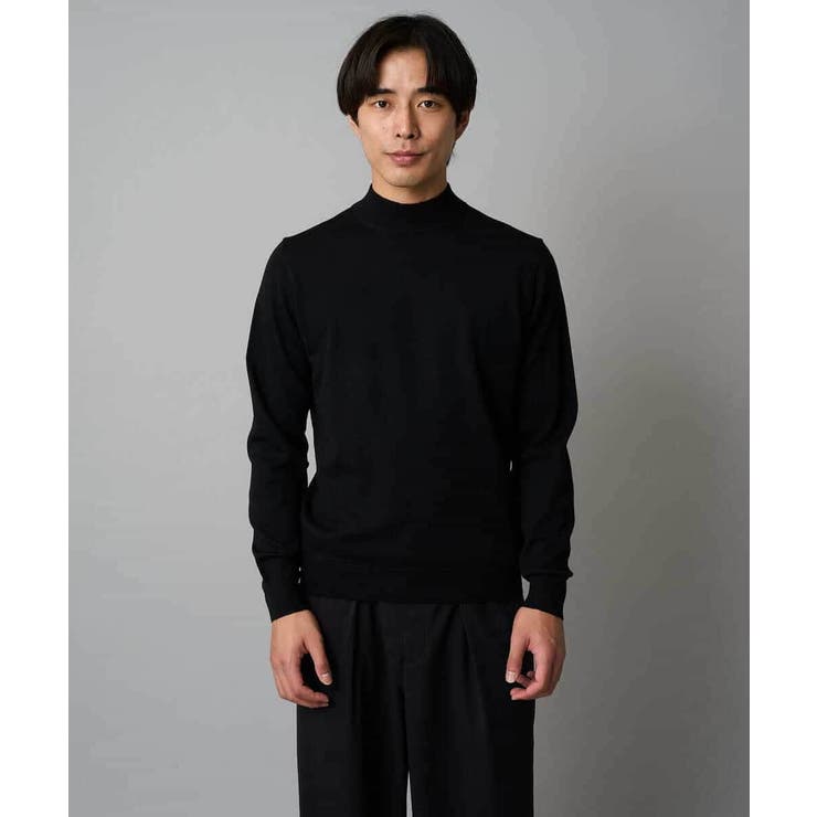 【洗える】14ゲージスマートモックネックニット〈ON/OFF SERIES〉 | a.v.v【MEN】 | 詳細画像13 