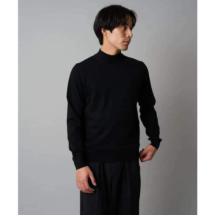 【洗える】14ゲージスマートモックネックニット〈ON/OFF SERIES〉 | a.v.v【MEN】 | 詳細画像14 