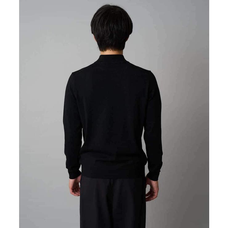 【洗える】14ゲージスマートモックネックニット〈ON/OFF SERIES〉 | a.v.v【MEN】 | 詳細画像16 