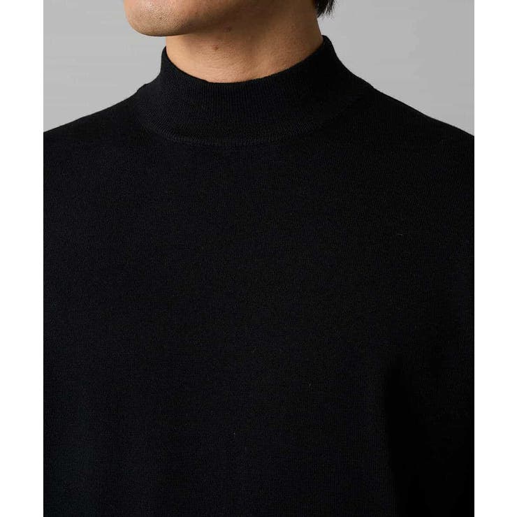 【洗える】14ゲージスマートモックネックニット〈ON/OFF SERIES〉 | a.v.v【MEN】 | 詳細画像17 