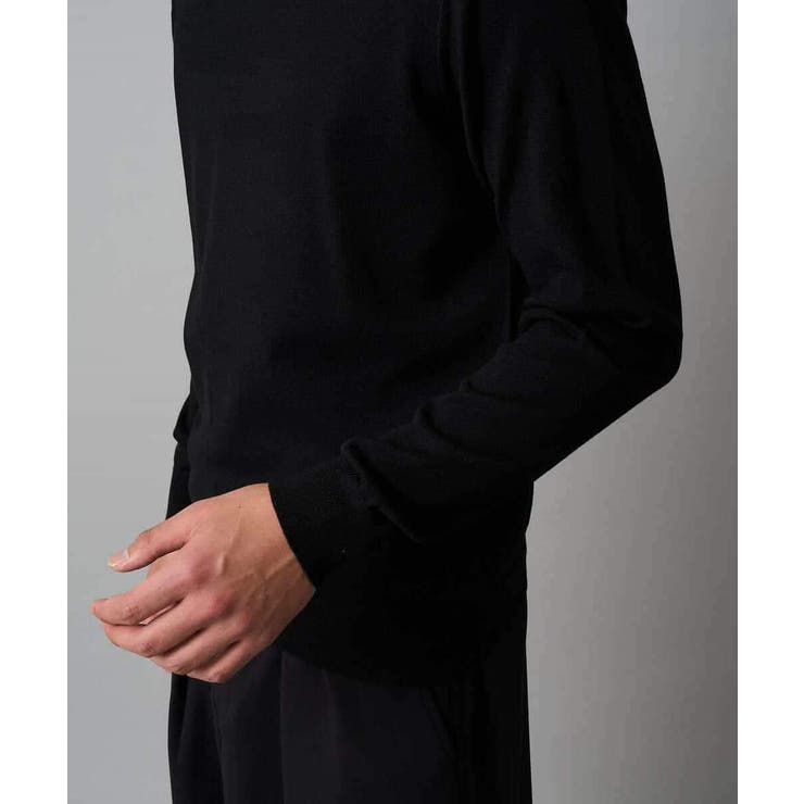 【洗える】14ゲージスマートモックネックニット〈ON/OFF SERIES〉 | a.v.v【MEN】 | 詳細画像18 