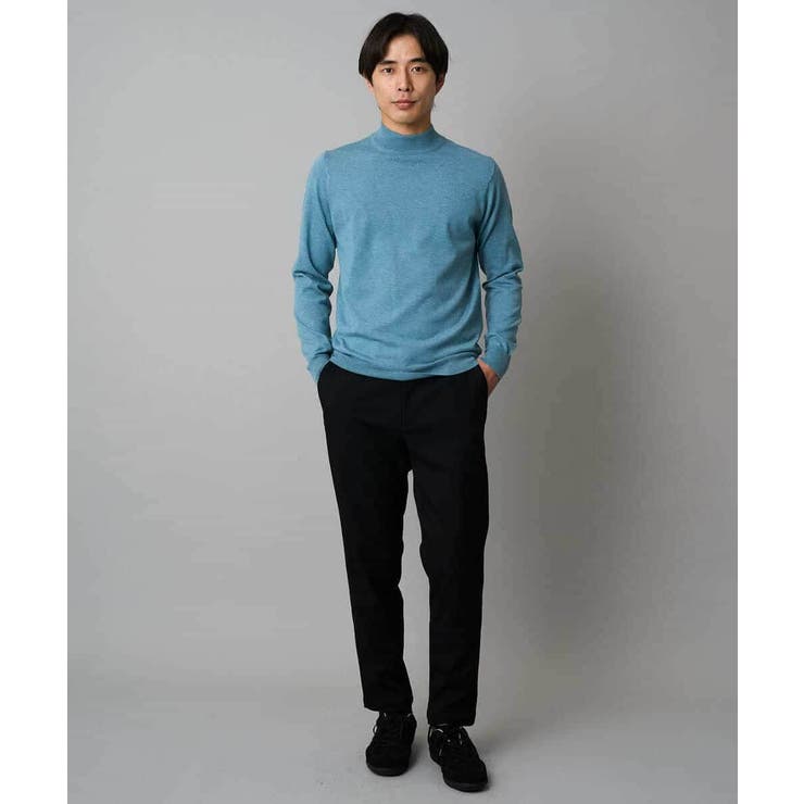 【洗える】14ゲージスマートモックネックニット〈ON/OFF SERIES〉 | a.v.v【MEN】 | 詳細画像2 