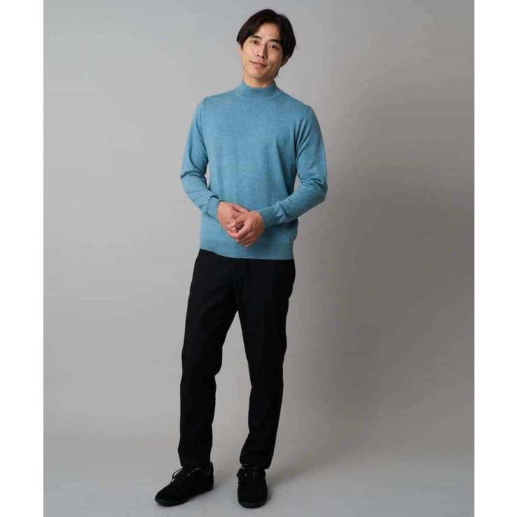 【洗える】14ゲージスマートモックネックニット〈ON/OFF SERIES〉 | a.v.v【MEN】 | 詳細画像3 