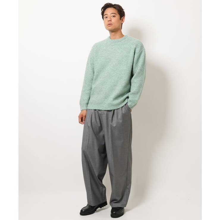 【ユニセックス】ふわ軽クルーネックニット | a.v.v【MEN】 | 詳細画像26 