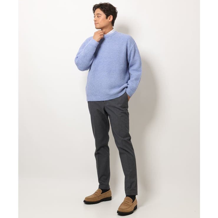 【ユニセックス】ふわ軽クルーネックニット | a.v.v【MEN】 | 詳細画像28 