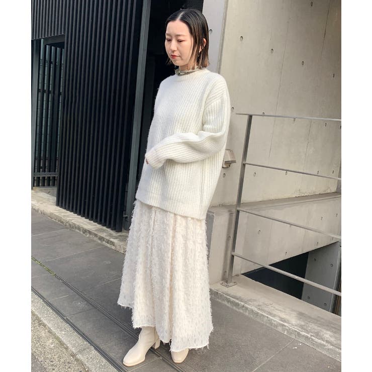 【ユニセックス】ふわ軽クルーネックニット | a.v.v【MEN】 | 詳細画像37 