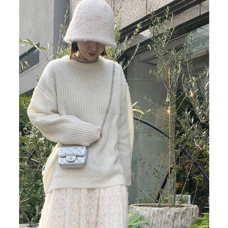 【ユニセックス】ふわ軽クルーネックニット | a.v.v【MEN】 | 詳細画像9 