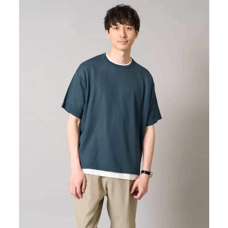 【2SET/洗濯機で洗える】シアーニットアンサンブル | a.v.v【MEN】 | 詳細画像23 