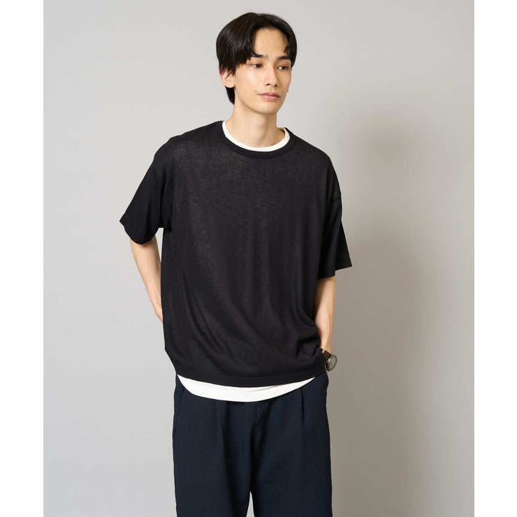 【2SET/洗濯機で洗える】シアーニットアンサンブル | a.v.v【MEN】 | 詳細画像25 