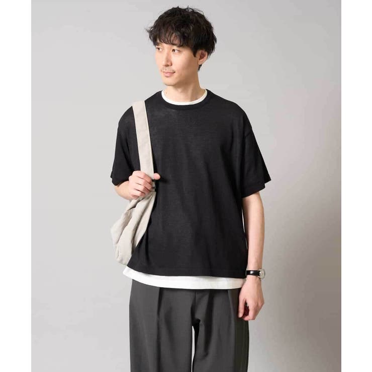 【2SET/洗濯機で洗える】シアーニットアンサンブル | a.v.v【MEN】 | 詳細画像26 