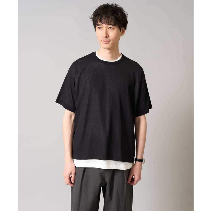 【2SET/洗濯機で洗える】シアーニットアンサンブル | a.v.v【MEN】 | 詳細画像28 