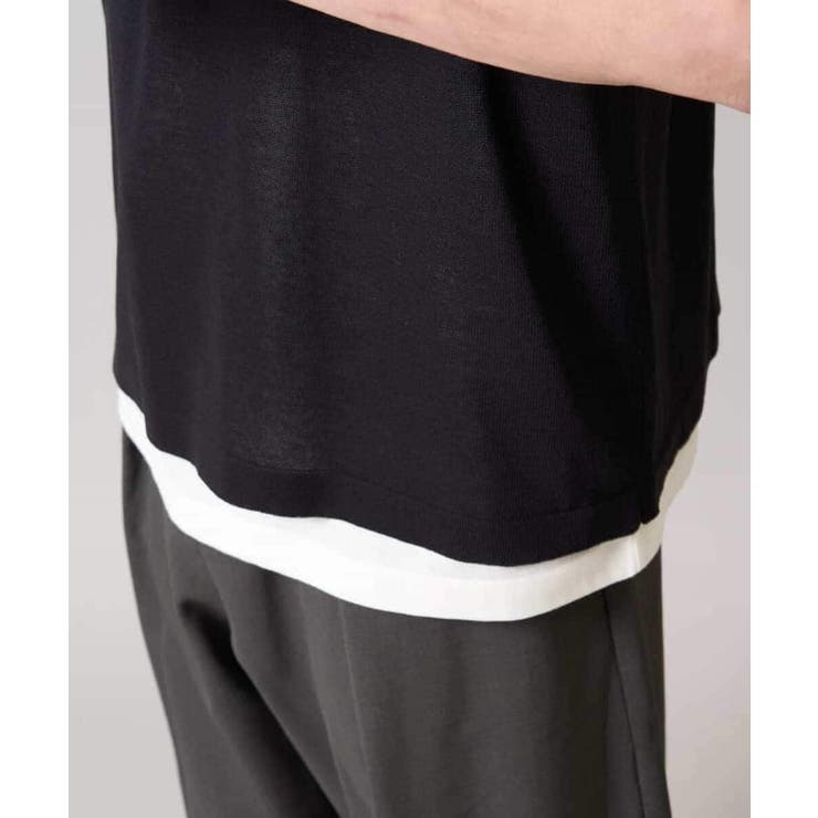 【2SET/洗濯機で洗える】シアーニットアンサンブル | a.v.v【MEN】 | 詳細画像6 