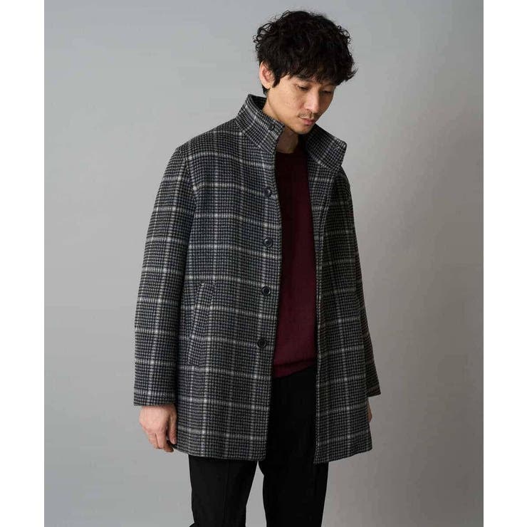 【洗濯機で洗える】ダブルフェイスクルーネックニット | a.v.v【MEN】 | 詳細画像40 