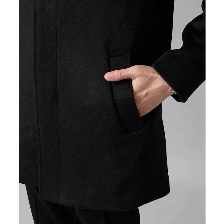 ウールライトビーバースタンドカラージャケット | a.v.v【MEN】 | 詳細画像25 