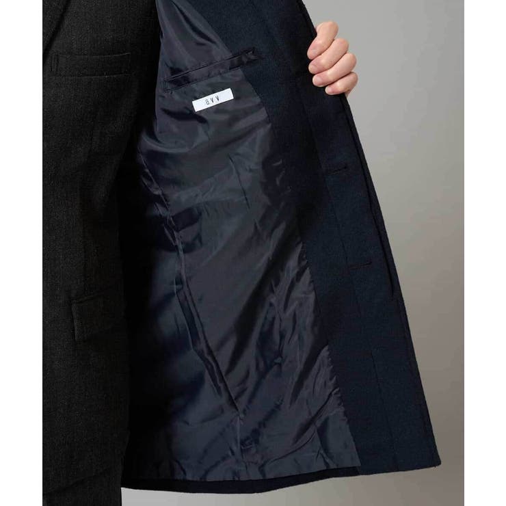 ウールライトビーバースタンドカラージャケット | a.v.v【MEN】 | 詳細画像28 