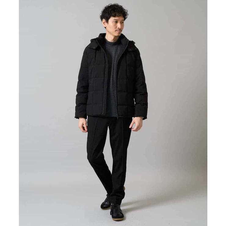 【ダウン混率90%】デタッチャブルフードストレッチダウンブルゾン【軽量/撥水】 | a.v.v【MEN】 | 詳細画像14 