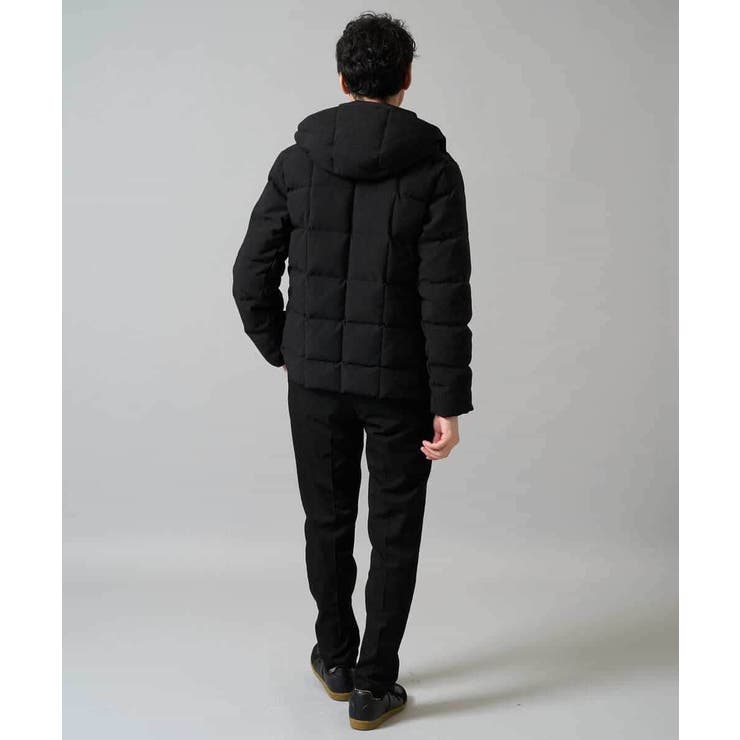 【ダウン混率90%】デタッチャブルフードストレッチダウンブルゾン【軽量/撥水】 | a.v.v【MEN】 | 詳細画像17 