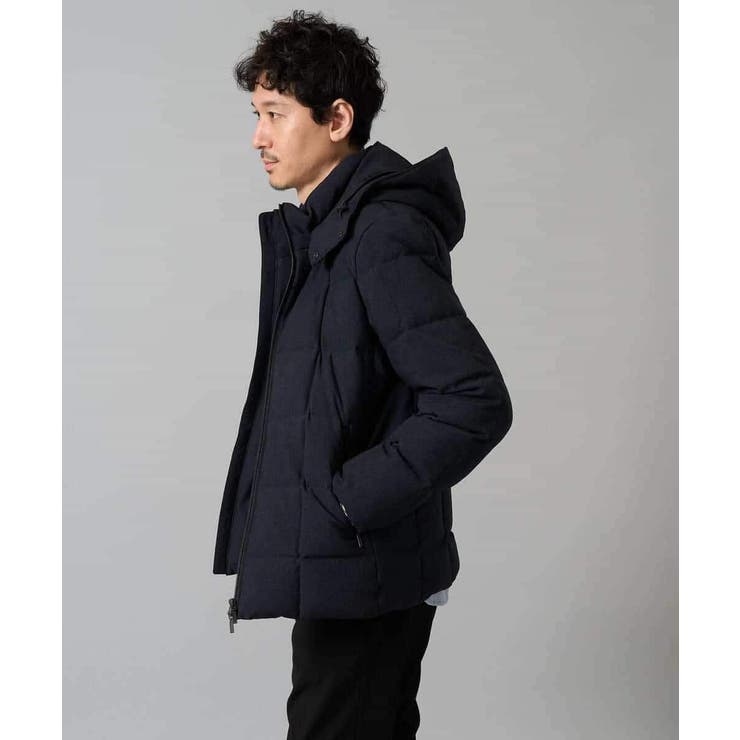 【ダウン混率90%】デタッチャブルフードストレッチダウンブルゾン【軽量/撥水】 | a.v.v【MEN】 | 詳細画像19 