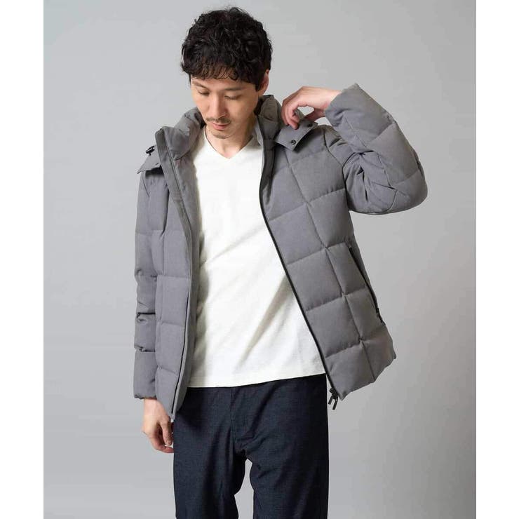 【ダウン混率90%】デタッチャブルフードストレッチダウンブルゾン【軽量/撥水】 | a.v.v【MEN】 | 詳細画像20 